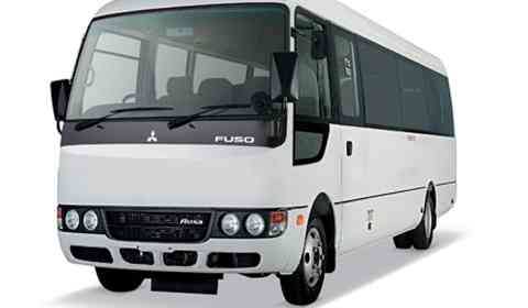 Abu Dhabi Airport Transfer - Toyota Coaster or Mitsubishi Fuso Rosa