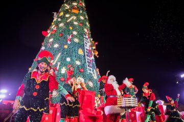 Bigger trees, brighter lights, and festive chaos — Dubai style.